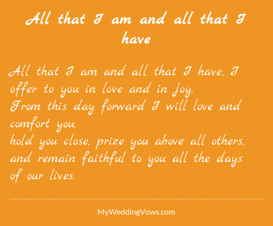 All That I Am