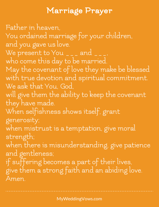 Marriage Prayer Png